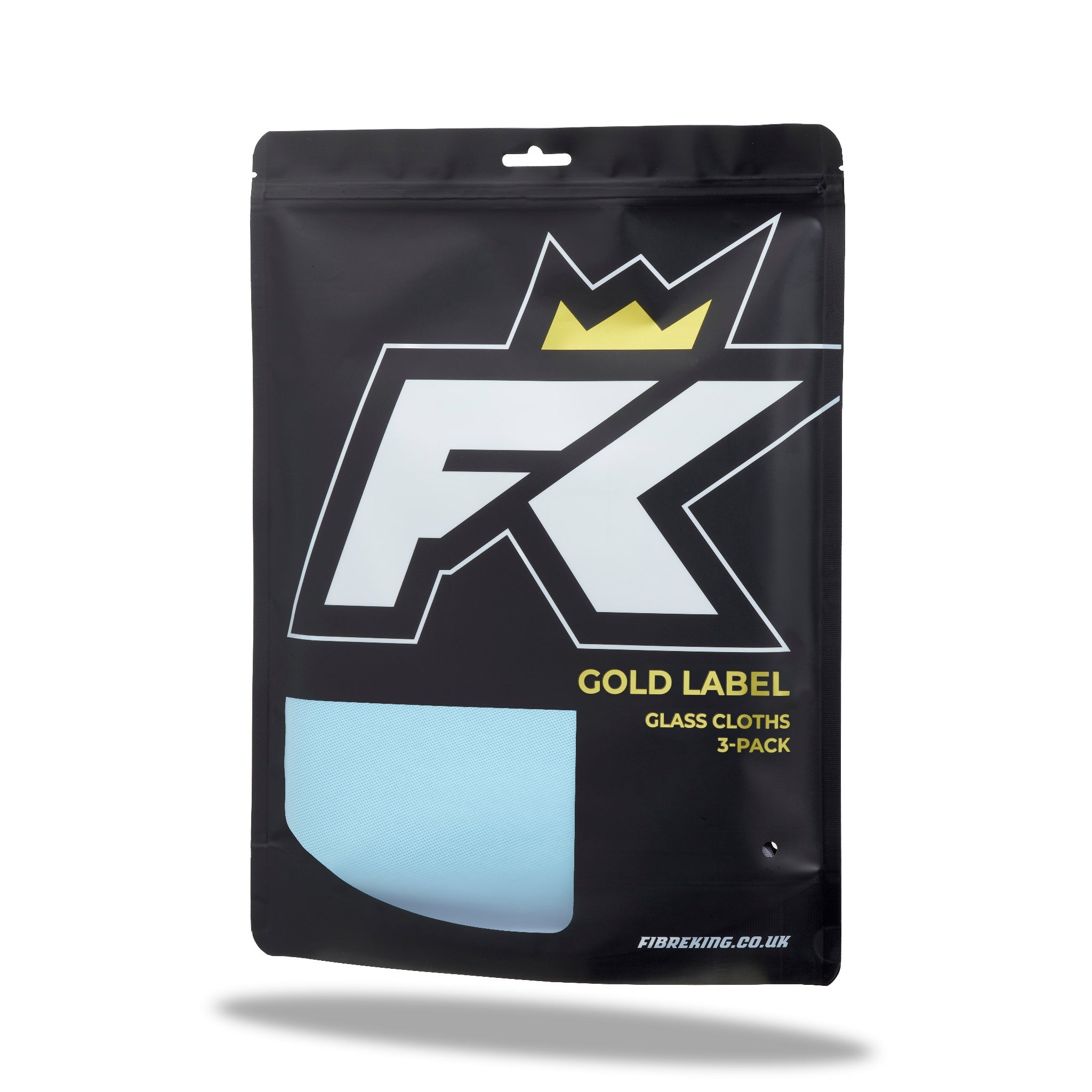 Fibreking Gold Label Glass Cloth 3 Pack